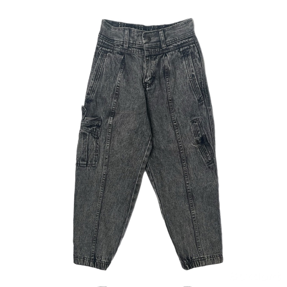 Kids Vintage Unisex 90s Baggy Cargo Denim Jeans